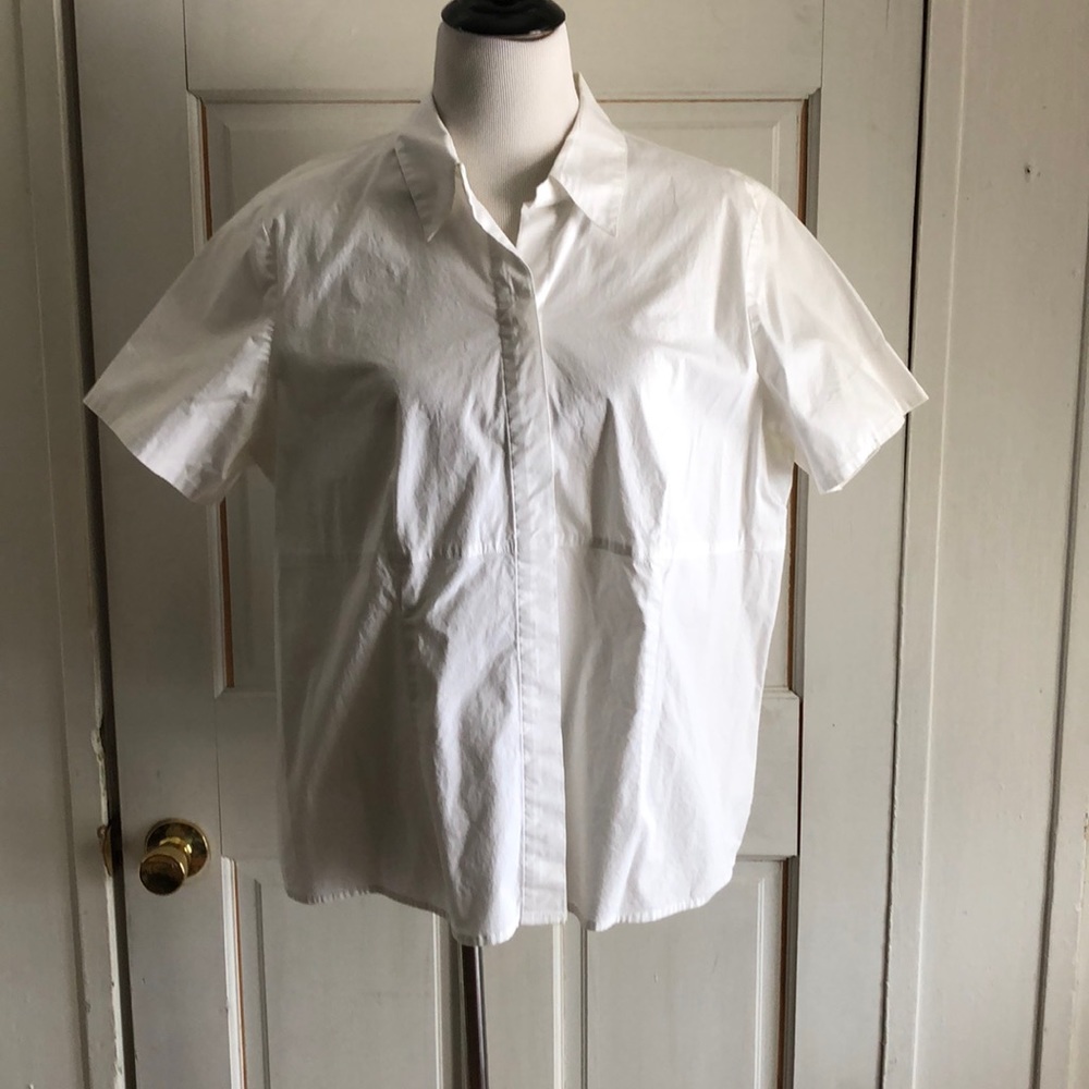 Women’s 18/20 Lane Bryant White Button Down Top